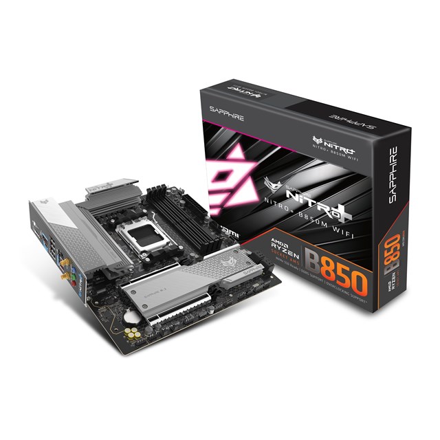 Sapphire NITRO B850M WIFI motherboard