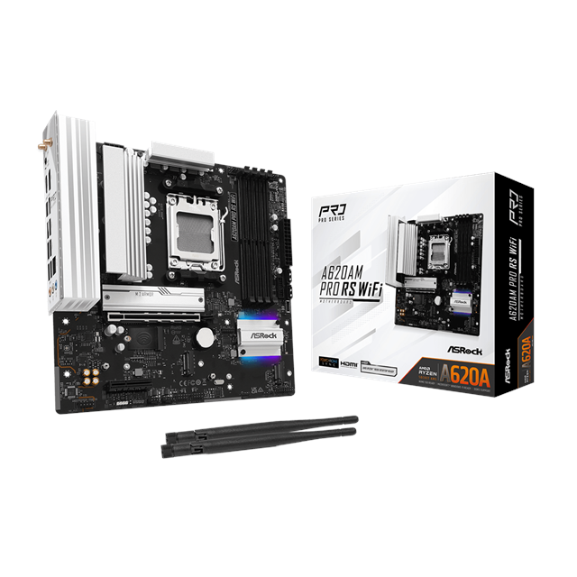 ASRock A620AM Pro RS WiFi motherboard