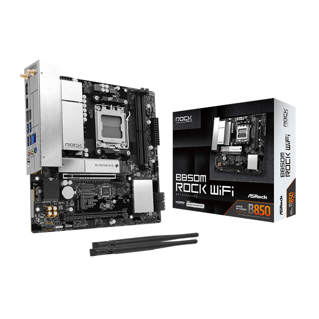 ASRock B850M Rock WiFi motherboard
