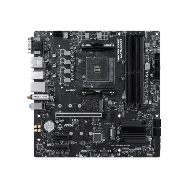 MSI PRO B550M-P WiFi6E motherboard