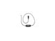 Audio Kabel - Jabra Netcom Smart Kabel 0.5 meter - 88001-99