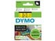 Papier, Fotopapier und Etiketten - DYMO D1-Etikettenband | schwarz auf gelb | 6 mm x 7 m - 43618