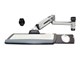 Wandhalterungen, AV-Halterungen & AV-Möbel - Ergotron LX Sit-Stand Wall Befestigungskit Keyboard Arm - Max 2.2 kg - recommended for - 45-354-026