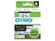 Papier, Fotopapier und Etiketten - DYMO D1-Etikettenband | schwarz auf transparent | 24 mm x 7 m - S0720920