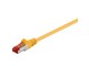 Netzwerk - Kabel - Pro LAN CAT 6 STP - Yellow - 0.25 meter - Gelb - 0.25m - 4040849932106