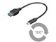 USB Kabel - Pro USB OTG 3.1 C - USB 3.0 A (F) - 0.2m - 4040849678943