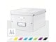 Archivierung und Aufbewahrung - Leitz  Click & Store WOW Aufbewahrungs- und Transportbox Mittel (Für A4) Weiß - 60440001