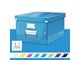 Archivierung und Aufbewahrung - Leitz  Click & Store WOW Aufbewahrungs- und Transportbox Mittel (Für A4) Blau - 60440036