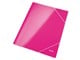 Mappen und Clipboards - Leitz WOW Eckspannermappe Pink - 3982-00-23