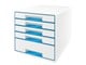 Archivierung und Aufbewahrung - Leitz  WOW CUBE Schubladenbox Blau - 52142036