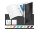 Mappen und Clipboards - Leitz WOW Ringbuch Schwarz - 42570095