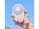 Gadget - Mikamax Tragbarer Handventilator – Wiederaufladbare Batterie – 2 Geschwindigkeiten - 04805