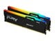 RAM - Kingston FURY Beast RGB DDR5-5200 - 16GB - CL40 - Dual Channel (2 pcs) - Intel XMP - Schwarz mit RGB - KF552C40BBAK2-16
