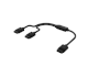 Gehäusezubehör - Corsair iCUE LINK Y-Cable 600mm (straight connectors) - CL-9011124-WW