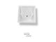 Smart-Home - Light Solutions Shelly - Wall Display table stand - 45 degrees - White - 5714255009385