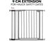 Babypflege - Hauck Safety Gate Extension 9 cm black - 59794