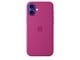 Handys - Cover & Cases - Apple iPhone 16 Plus Silicone Case with MagSafe - Fuchsia - MYYE3ZM/A