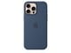Handys - Cover & Cases - Apple iPhone 16 Pro Max Silicone Case with MagSafe - Denim - MYYU3ZM/A