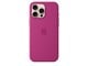 Handys - Cover & Cases - Apple iPhone 16 Pro Max Silicone Case with MagSafe - Fuchsia - MYYX3ZM/A