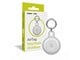 Handys - Anderes Zubehör - Mobile Origin AirTag Outdoor KeyChain - white - FRL-ATOD-WHT