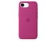 Handys - Cover & Cases - Apple iPhone 16e Silicone Case - Fuchsia - MD3W4ZM/A