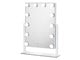 Kosmetik Spiegel - UNIQ New York Mega Makeup Mirror with 12 LED lights - White - 7275