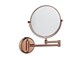 Kosmetik Spiegel - UNIQ Wall Mirror with 10x Magnification in Rose Gold - 7023-2