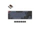 Tastaturen - Keychron K1 Pro QMK/VIA Wireless RGB Hot Swap Low Profile Brown - Gaming Tastaturen - ohne Numpad - Nordisch - Schwarz - K1P-H3P-BO