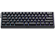 Tastaturen - Wooting 60HE v2 Split Spacebar - Gaming Tastatur (TKL) - 60% - Englisch (US) - Schwarz - WK3C-USSP1-TIK-BK1