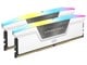 Arbeitsspeicher (RAM) - Corsair Vengeance RGB DDR5-6000 - 32GB - CL38 - Dual Channel (2 pcs) - AMD EXPO & Intel XMP - Weiß mit RGB - CMH32GX5M2D6000Z38W