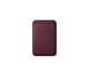Handys - Anderes Zubehör - Apple iPhone FineWoven Wallet with MagSafe – Burgundy - MK9H4ZM/A