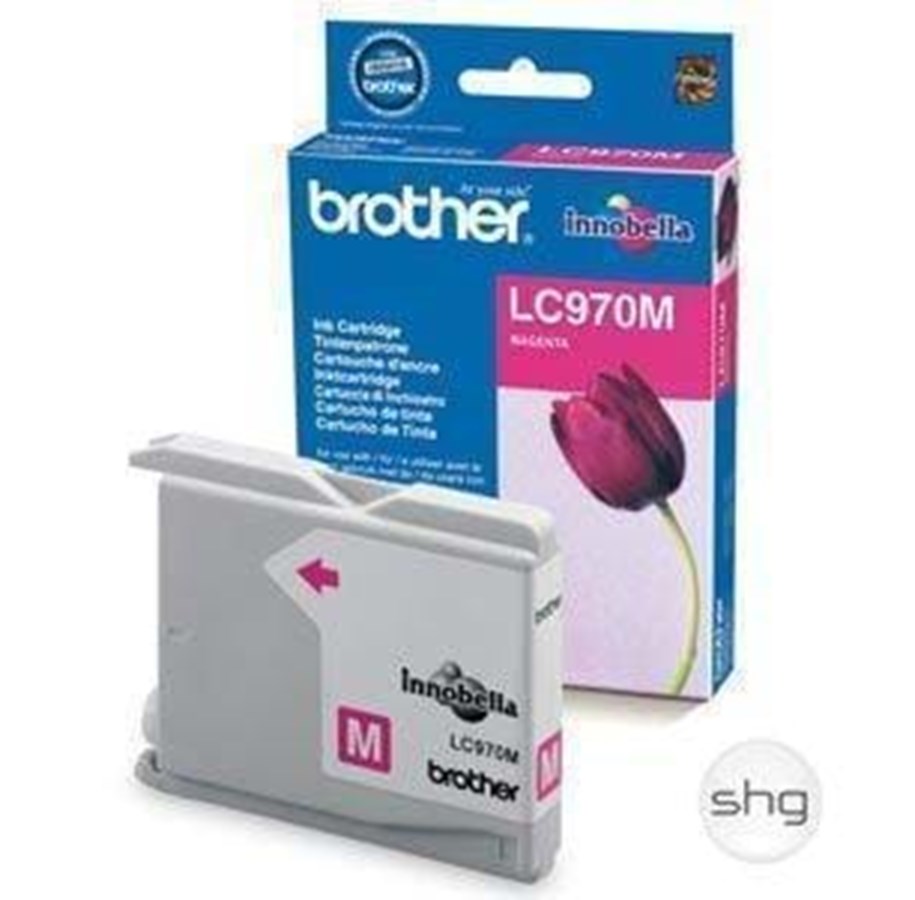Druckerzubehör - Tinte & Toner - Brother LC970M - Tintenpatrone Magenta - LC970M