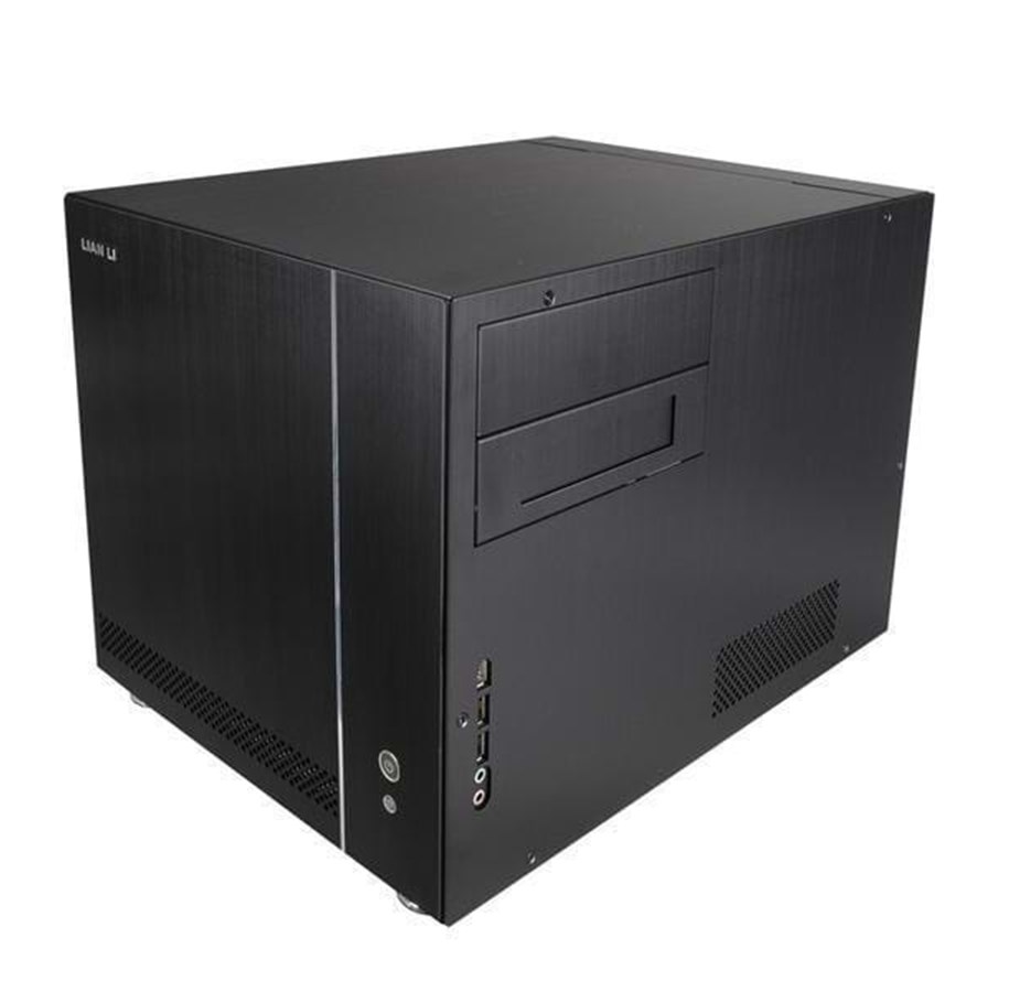Gehäuse - Lian Li PC-V351B - Schwarz - Gehäuse - Desktop - Schwarz - PC-V351B