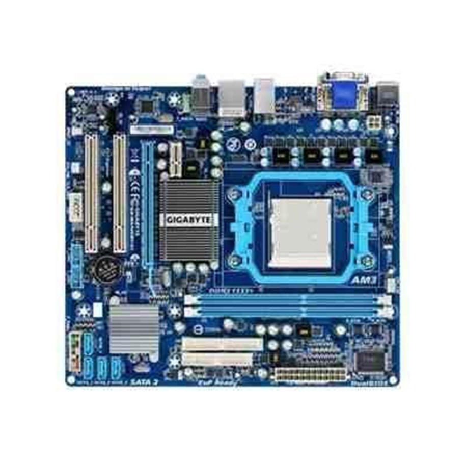 Mainboard - GIGABYTE GA-MA74GMT-S2 (rev. 1.0) Mainboard - AMD 740G - AMD AM3 socket - DDR3 RAM - Micro-ATX - GA-MA74GMT-S2