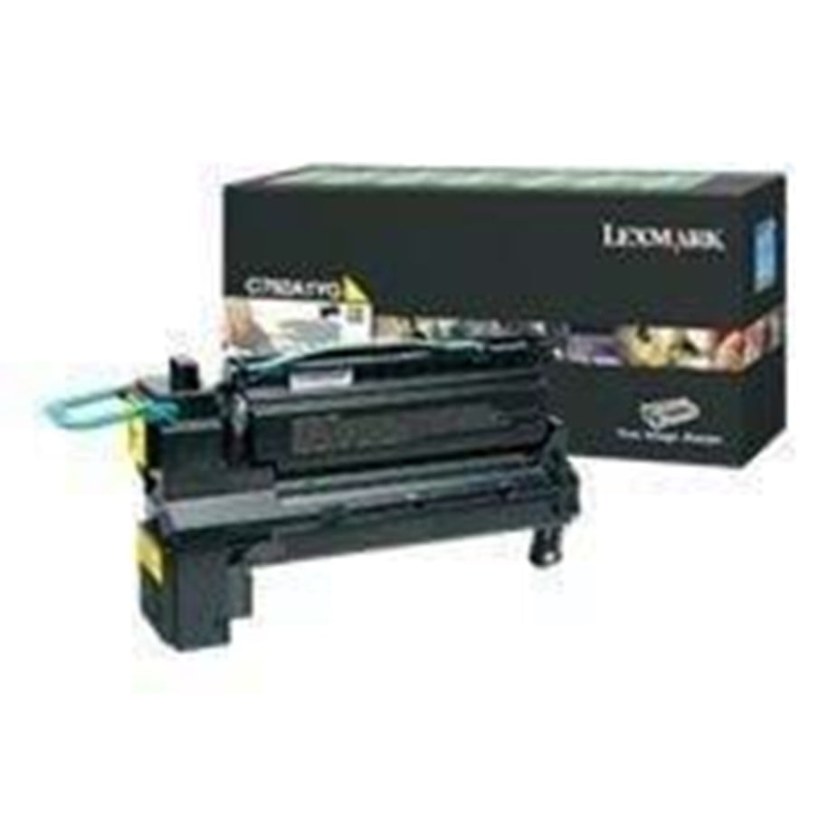 Druckerzubehör - Tinte & Toner - Lexmark C792A1YG Toner Yellow - Tonerpatrone Gelb - C792A1YG