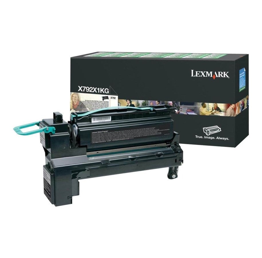 Druckerzubehör - Tinte & Toner - Lexmark X792X1KG Toner Black - Tonerpatrone Schwarz - X792X1KG