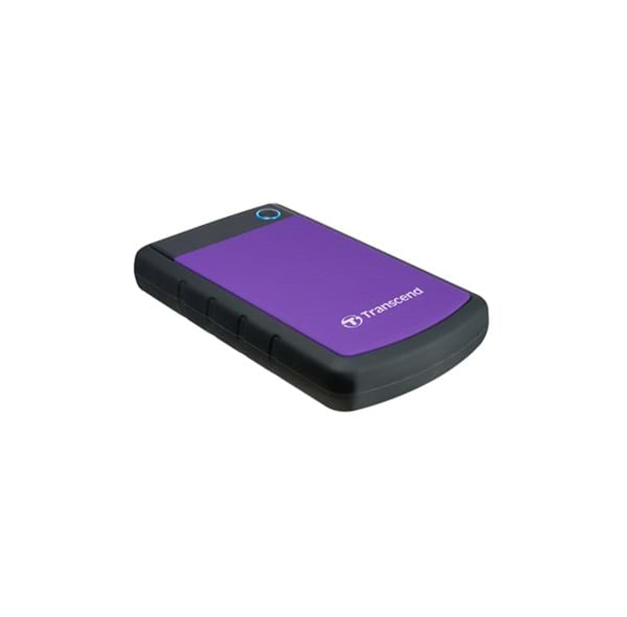 Festplatten - Extern - Transcend StoreJet 25H3P Schwarz - 1TB - Extern Festplatte - 1TB - Lila - TS1TSJ25H3P