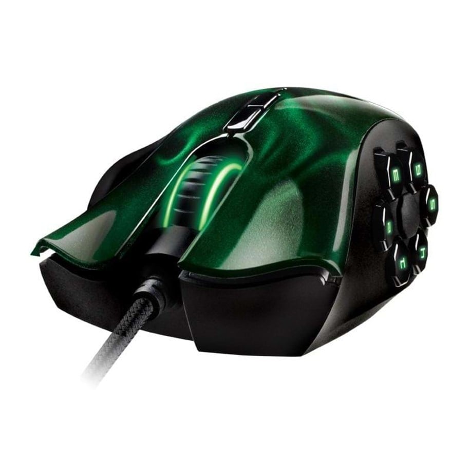Maus - Razer Naga Hex - Green Edition - Gaming Maus (Grün) - RZ01-00750100-R3M1