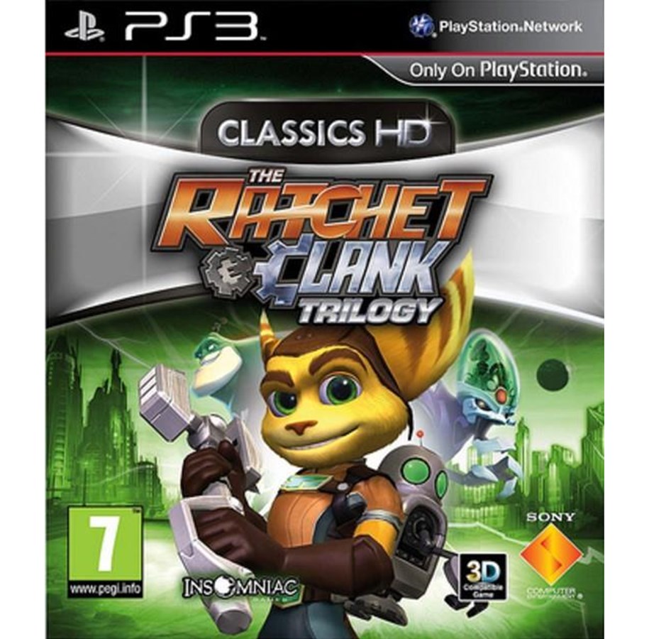 Spiele - Ratchet & Clank Trilogy: HD Collection - Sony PlayStation 3 - Action/Abenteuer - PEGI 7 - 711719229933