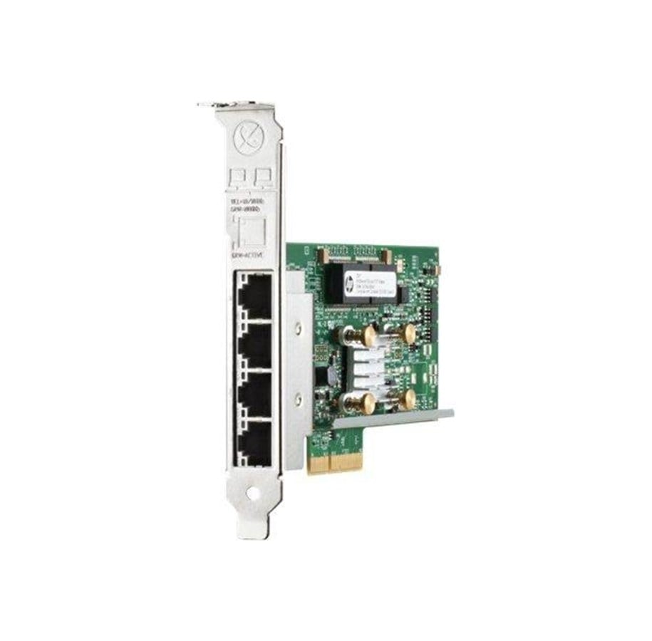 Netzwerkadapter (Netzkarte, Druckserver, u.s.w.) - Hewlett Packard Enterprise Ethernet 1Gb 4-Ports 331T Adapter - Netzwerkadapter - 647594-B21