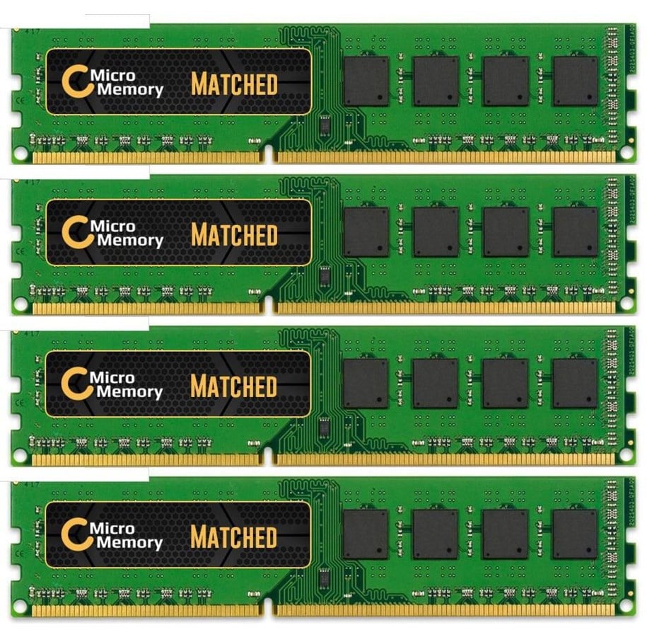 RAM - CoreParts Memory Speicher - 16 GB : 4 x 4 GB - DIMM 240-pin - MMH8783/16GB