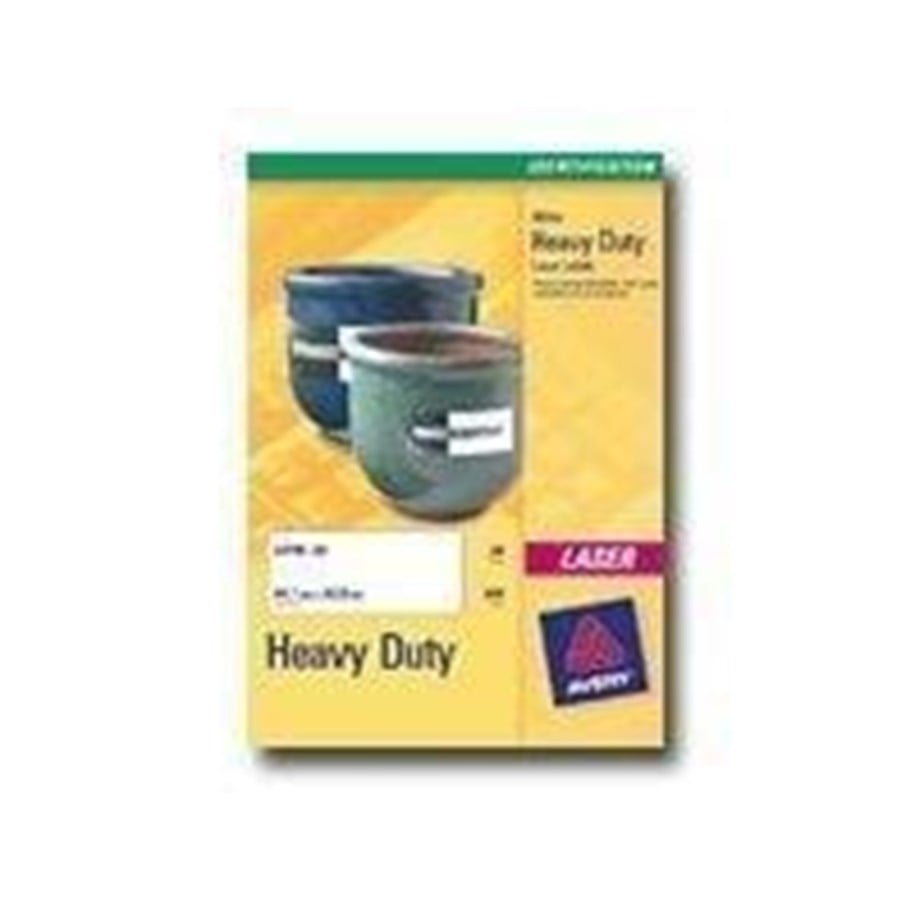 Papier, Fotopapier und Etiketten - Avery Heavy Duty Laser Labels - etiketter af polyester - L6013-20