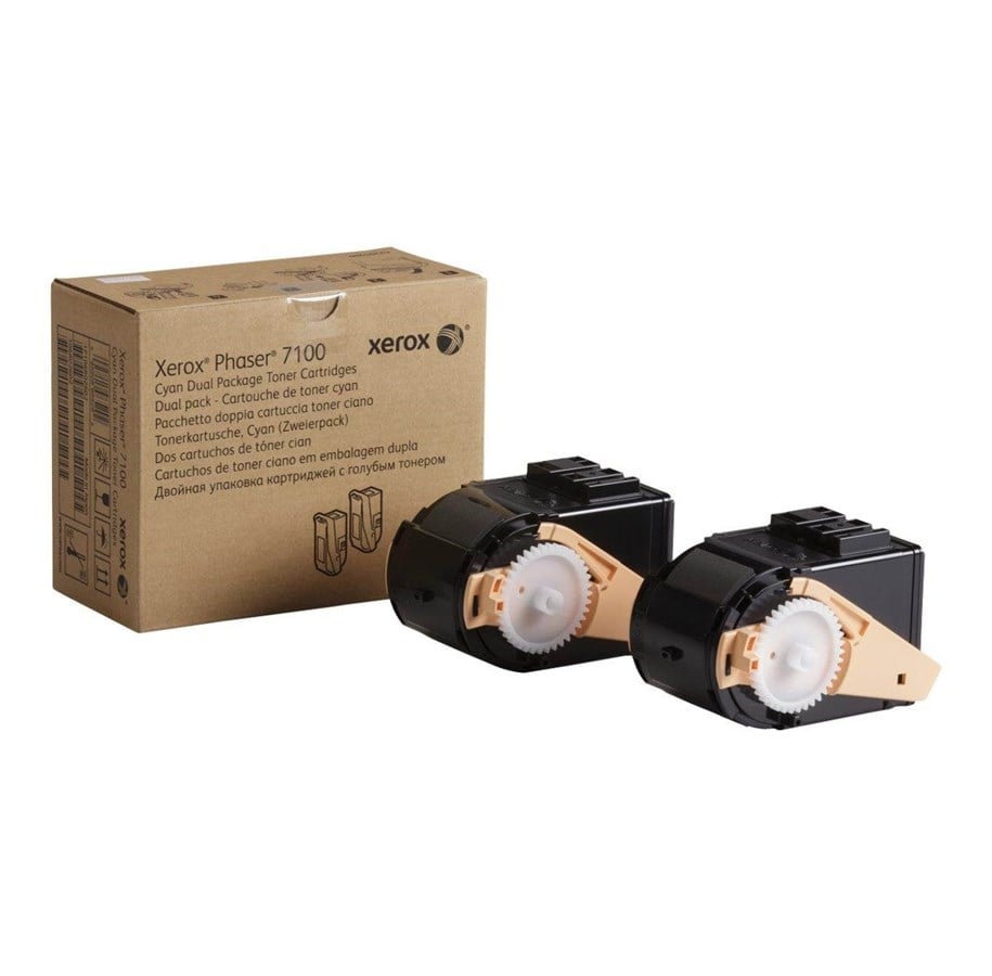 Druckerzubehör - Tinte & Toner - Xerox 106R02602 / 7100 Cyan Toner - 106R02602