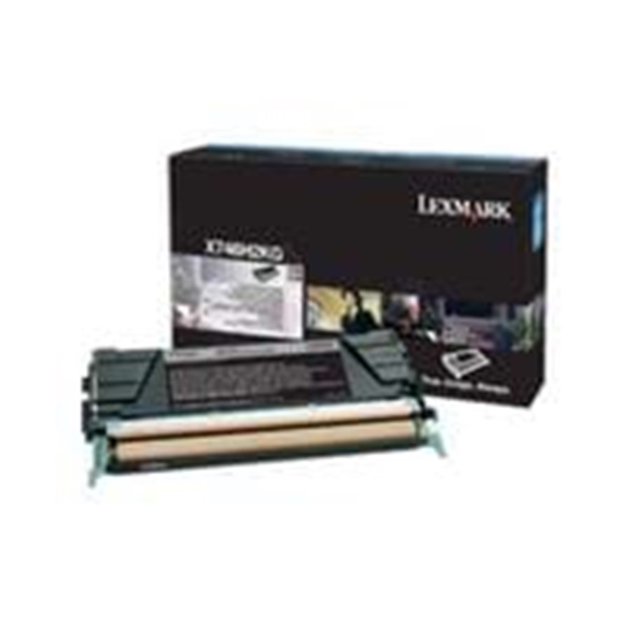 Druckerzubehör - Tinte & Toner - Lexmark X746H3KG Black - Tonerpatrone Schwarz - X746H3KG
