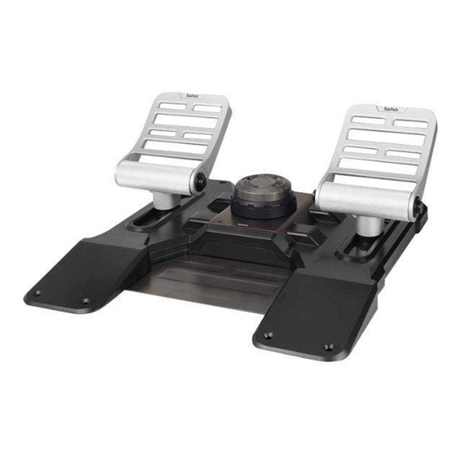 Gaming Zubehör - Saitek Pro Flight Combat Rudder Pedal - Wired Pedals - PC - SCB432020002/02/1