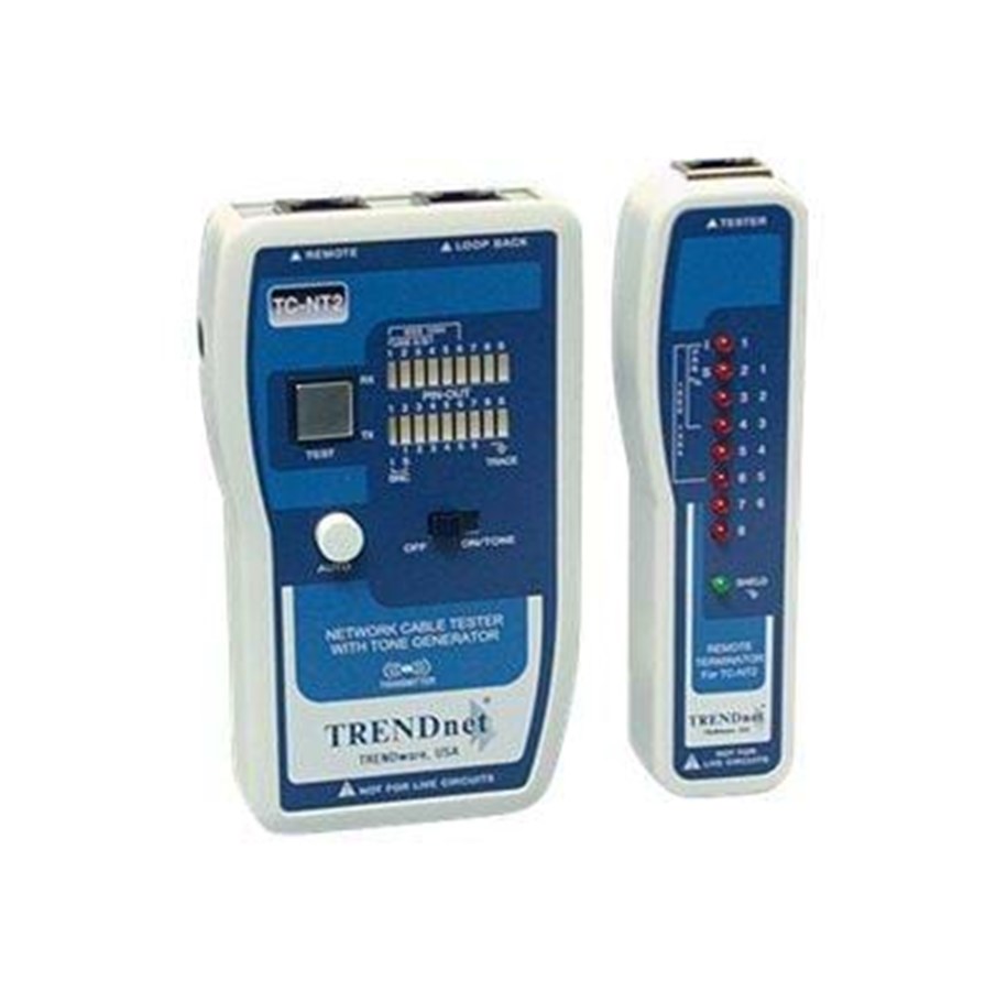 Netzwerkzubehör - TRENDnet TC-NT2 Netzwerk Kabel tester - TC-NT2