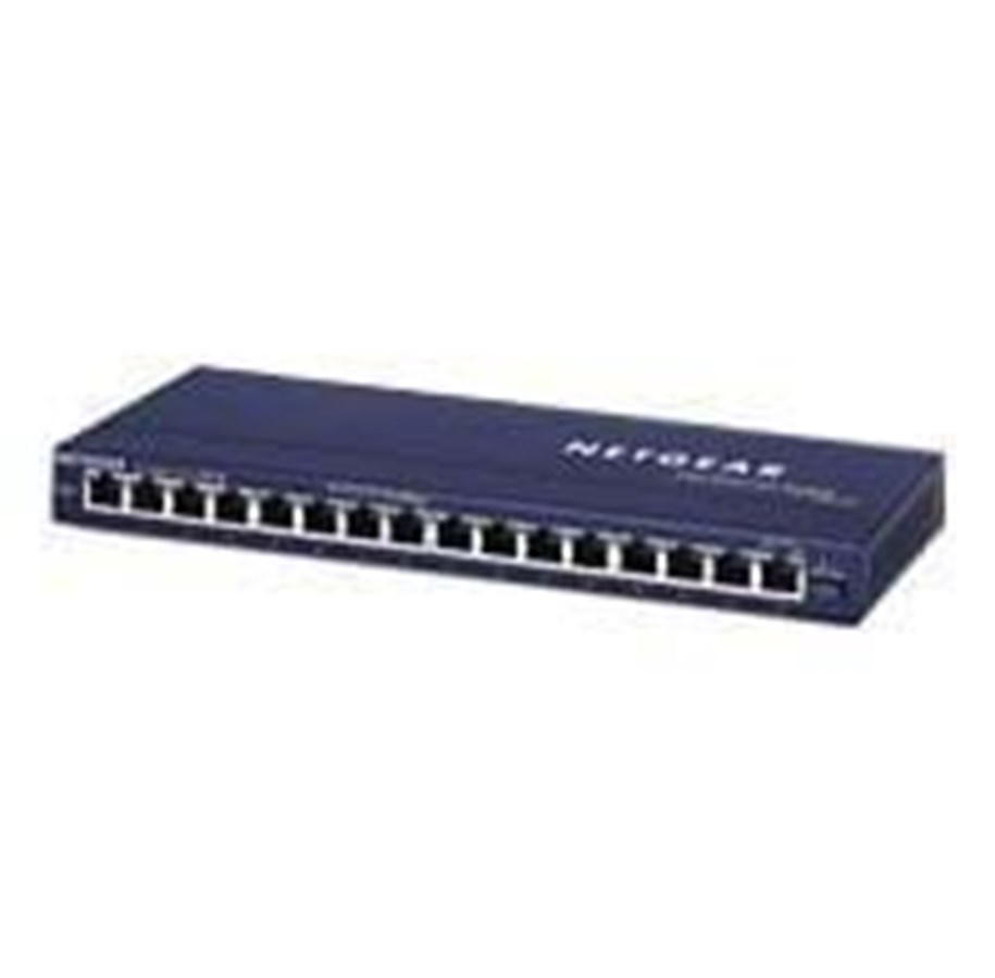 Switches - Netgear ProSafe FS116GE 16 Port Switch - FS116GE