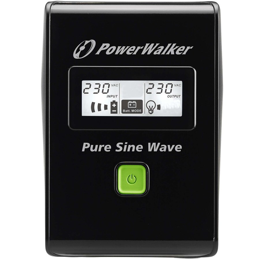 USVs - BlueWalker 10120062 - PowerWalker VI SW - 800VA/480W - Line Interactive UPS - 10120062