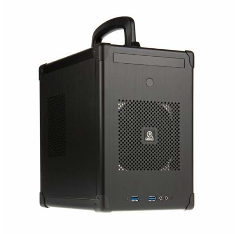 Gehäuse - Lian Li PC-TU100B - Schwarz - Gehäuse - Minitower - Schwarz - PC-TU100B