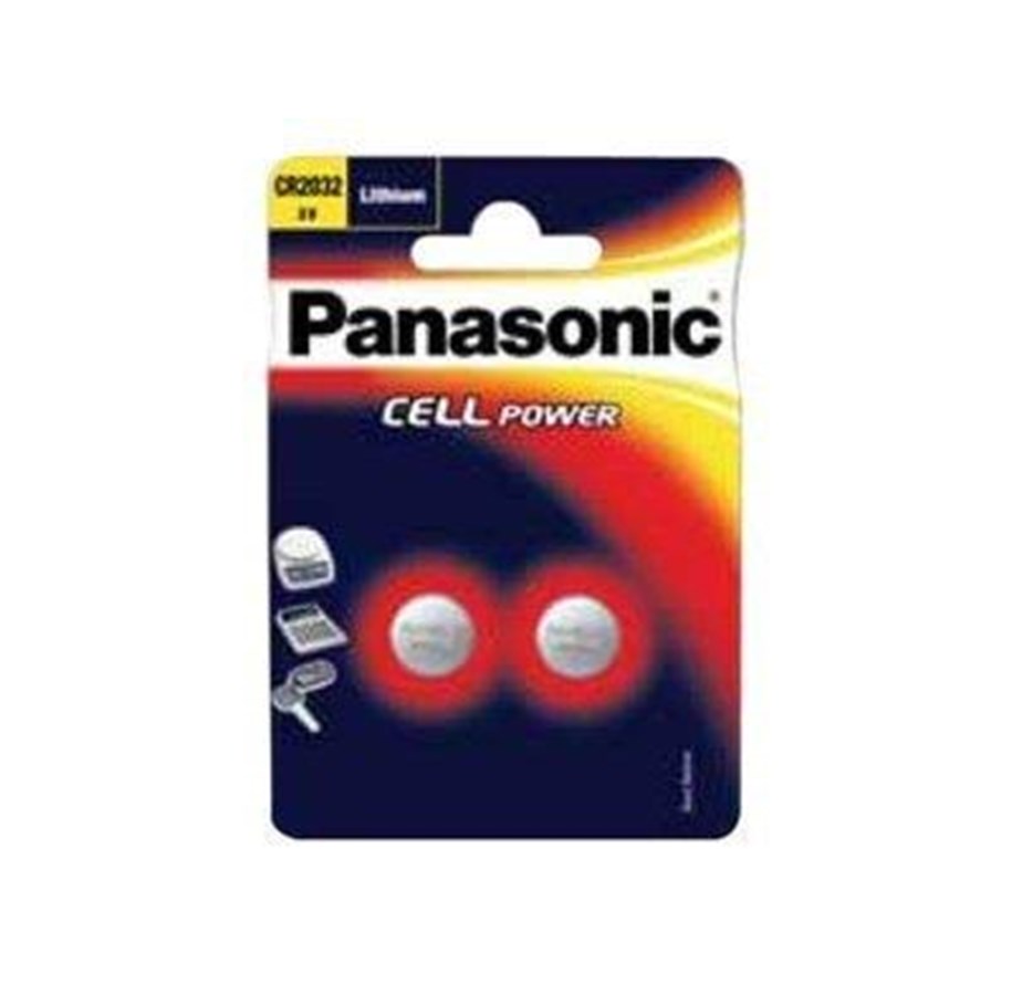 Batterien und Akkus - Panasonic Batterie 2 x CR2032 - CR2032L/2BP